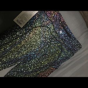 NWT. Lululemon Speed tight SE* Rainbow Reflective